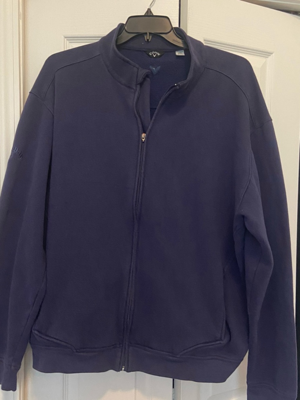 Callaway Navy Full-Zip Men's Sweatshirt
